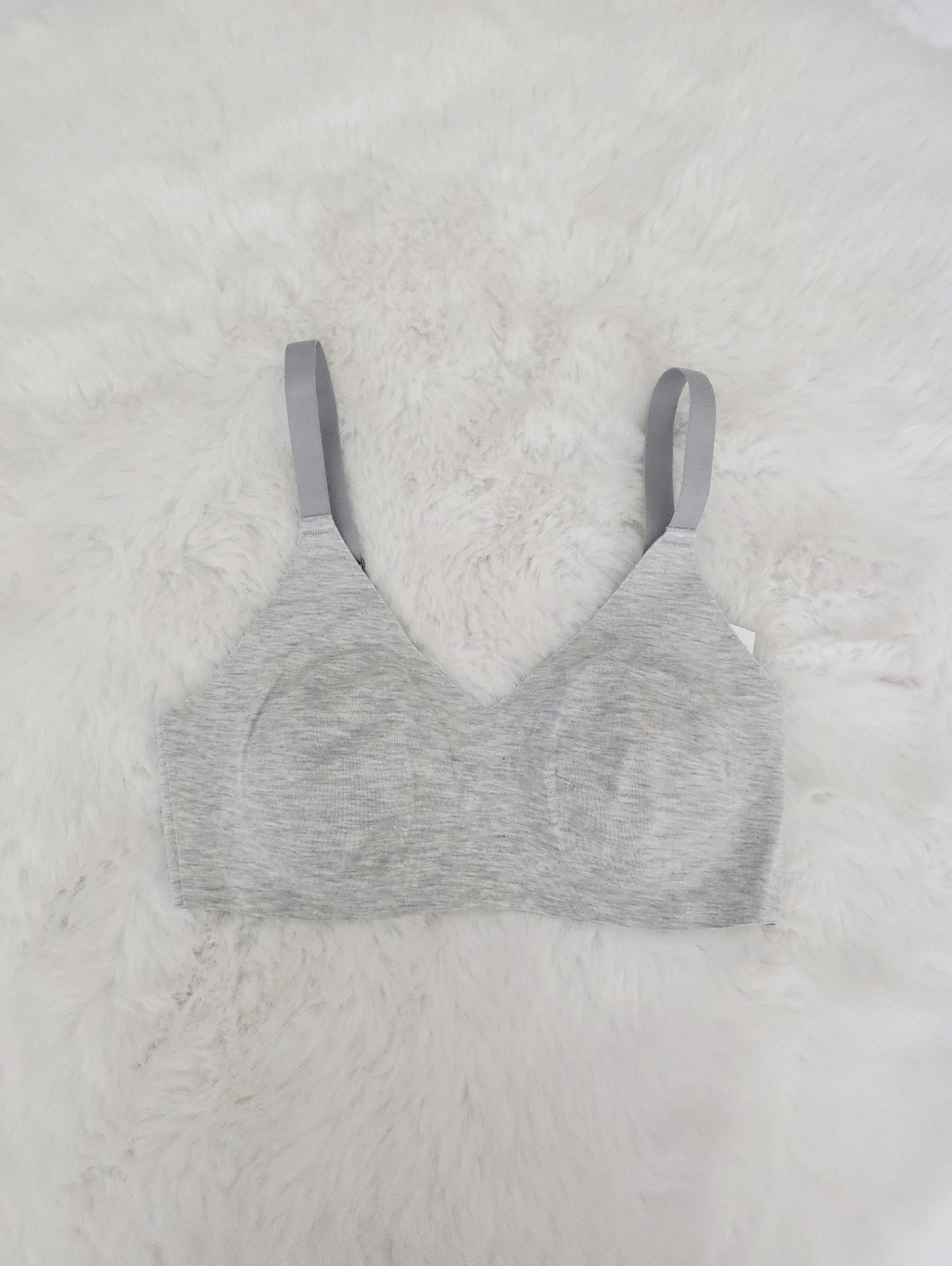 aerie Light Gray Heather Wireless Bralette